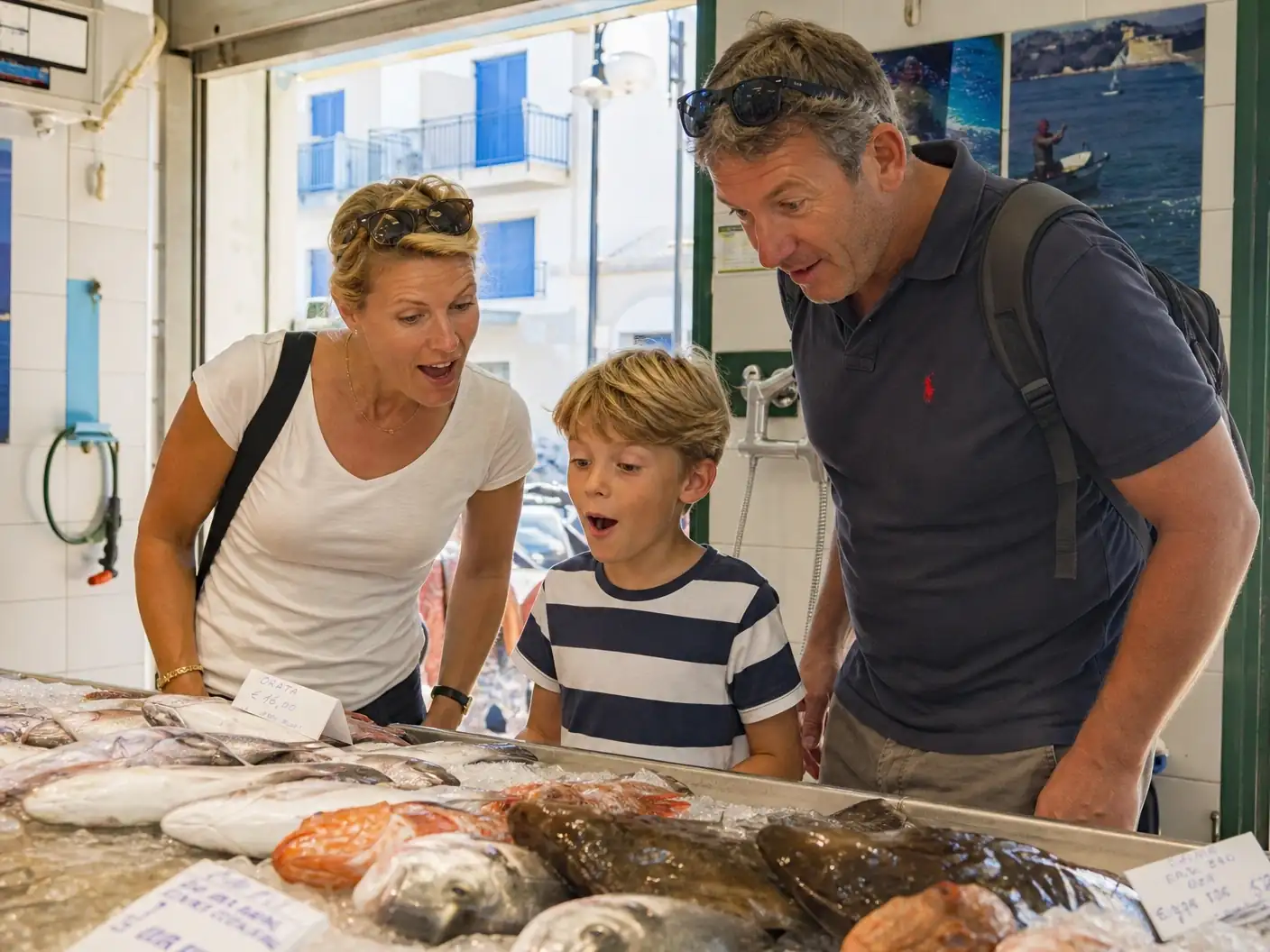 The Fish Shop Saranda Locals Use (That Tourists Walk Past Every Day)