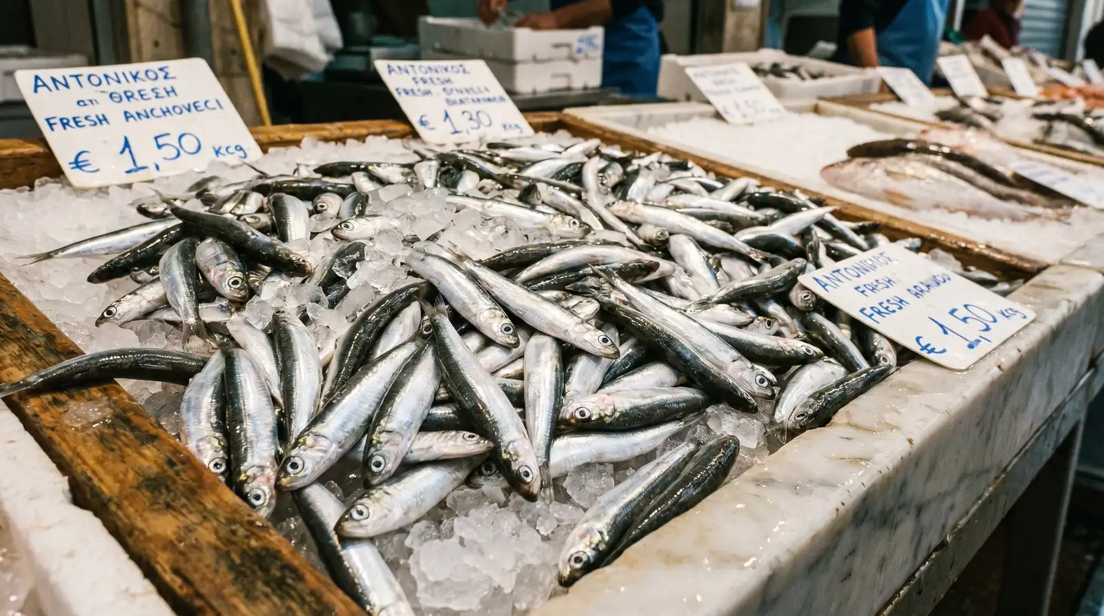Fresh Anchovies in Saranda: Not What You Think They Are