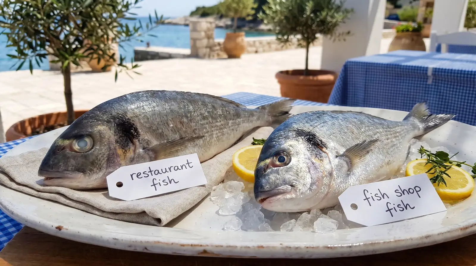 Fresh Fish Shop vs Saranda Restaurants: The Real Difference